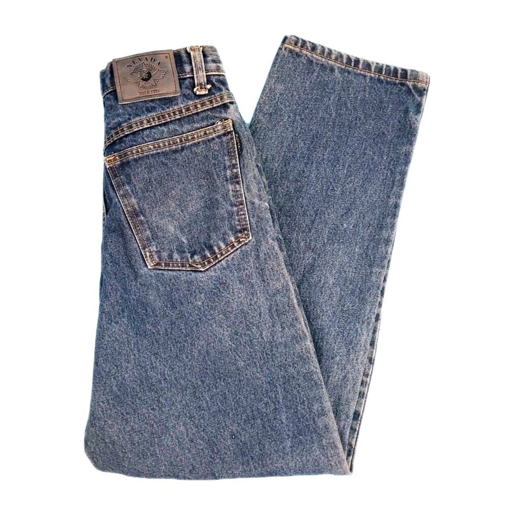 Mens Jeans 30 X 30 Straight Leg Dark Wash Nevada Omega Apparel Company Cotton